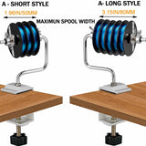 THKFISH Fishing Line Spooler - Adjustable, Stable, Portable with Clamp - A-Long Style