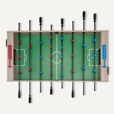 Amazon Basics 48-Inch Foosball Table Soccer Game Room Size with 4 Balls and 2 Cupholders, Oak
