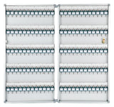 Lockable Key Cabinet - Secure Metal Wall Mount Key Holder Box for Home & Office Storage - Key Organizer with Safety Lock for Easy Access and Protection
