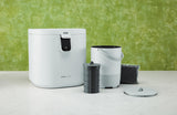 Food Cycler Eco 5 Award-Winning Kitchen Food Recycler | Indoor Composter Bin Alternative | Electric Countertop Food Disposer with Odorless 5L Indoor Food Waste Bin for Easy Waste Management | White