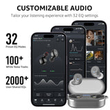 Wireless Earbuds Bluetooth 5.3 Headphones, App Customize EQ, Ergonomic Design, 55H Playtime, Wireless Charging TOZO