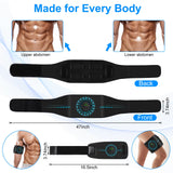 ABS Stimulator Muscle Toner, AB Machine for Abdomen/Arm/Leg, Muscle Stimulator for Muscle Growth, Ab Toning Belt Muscle Stimulator for Men and Women 3 Pack