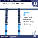 XL Doorway Pull Up Bar and Strap System