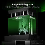 ELEGOO Mars 5 Resin 3D Printer ELEGOO Mars 5 Resin 3D Printer with 4K Mono LCDwith 4K Mono LCD,Automatic Leveling, Desktop 3D Printer with Printing Size of 5.65 × 3.53 × 5.91 inches