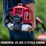 PowerSmart 25.4cc Gas Weed Wacker, 3-in-1 String Trimmer/Edger 16-Inch, 2025 Version