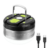 LE LED Camping Lantern Rechargeable, 410LM, 5 Light Modes, Power Bank, Waterproof, Mini Flashlight with Magnetic Base for Hurricane Emergency, Outdoor, Hiking, Home and Car