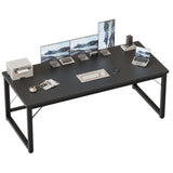 63 Inch Large Computer Desk, 1" Thick Heavy Duty Industrial Office Desk