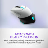 Alienware Wired/Wireless Gaming Mouse AW610M - 16000 DPI, Optical Sensor