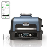 Ninja Woodfire ProConnect Premium XL BBQ Grill, 7-in-1, App Enabled, Blue