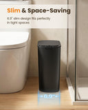 Cesun Motion Sensor Trash Can, 5 Gallon Automatic Bathroom Garbage Can with Lid