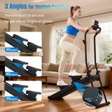 HXD-ERGO Stair Stepper for Home, 6-Level Magnetic Resistance Stepper Machine with Incline Modes & LCD Monitor, 330LBS Capacity Quiet Stair Climber, Steppers for Exercise at Home, Stair Master Workout