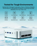 ACEMAGIC K1 Mini PC, AMD Ryzen 4300U 28W Processor, 16GB DDR4 RAM 1TB SSD (Beat 3300U/N150/N97) Mini Computers 11 Pro, HDMI+DP1.4 Dual 4K UHD, Gigabit Ethernet Mini Desktop PC