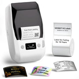 NIIMBOT M2 Thermal Transfer Label Maker, Tapes No Fading for Office Lab Use