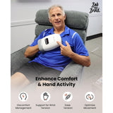 BOB AND BRAD Hand Massager with Heat and Compression, FSA-HSA Eligible, H60 Cordless Hand Massager for Arthritis and Carpal Tunnel, Pain Relief Heated Wrist Finger Massage, 5 Intensity Settings