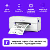 Wireless Label Printer - Wi-Fi Thermal Printer for Shipping Packages Rollo