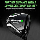 PGM Men's Complete Golf Club Sets - 12 Pieces - 3 Wood (#1,3,5), 1 Hybrid (#4H), 6 Irons(#5,6,7,8,9,PW), RH