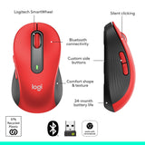 Logitech Signature M650 L Full Size Wireless Mouse - for Large Sized Hands