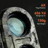 Range Finder for Shooting High Precision ±0.5 yd, Hunting Rangefinder Up to 656 Yards, Laser Range Finder (Camo) ACPOTEL