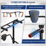 BangTong&Li Power Tower, Pull Up Bar Dip Station/Stand for Home Gym Strength Training Workout Equipment (Black-02)