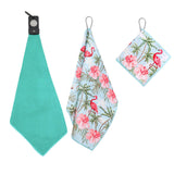 Playing It Forward Magnetic Golf Towel for Golf Bags with Clip for Men & Women, Waffle Weave Microfiber Towel, Set of 3