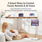 NEWORK 27 Inch Smart Portable TV on Wheels, Android 14 EDLA Certified