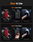 WOLFBOX 3000A Jump Starter with Air Compressor, 59.2Wh&160PSI Portable Car Battery Jump Starter with 65W Fast Charging, 12V Battery Pack (8L Gas 6L Diesel Engine) with Boost, Light and Jumper Cables