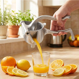 Hand Juicer Squeezer with Heavy Duty Handle, 2026 New Manual Fruit Juicer Citrus Press for Lemon, Orange, Lime, Grapefruit (1 Pcs)