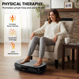 TISSCARE Vibration Plate Exercise Machine: TISSCARE Vibrating Plates for Weight Loss and Lymphatic Drainage, Whole Body Workout Sculpting Platform