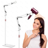 Hair Dryer Stand, 1.68M Adjustable Height Handsfree Vivnoon