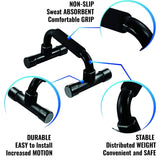Push Up Bars - Home Workout Equipment Pushup Handle With Cushioned Foam Grip and Non-Slip Sturdy Structure - The Push Up Handles for Floor are Great for Strength Workouts - Push Up Bars for Men Women N1Fit