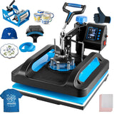 Leomru 5 in 1 Heat Press Machine, Heat Press 15x15, Multifunction T Shirt Press Machine