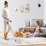 ENCHE Cordless Stick Vacuum Cleaner, 45KPA Powerful Suction 50Mins Runtime, Lightweight 6-in-1 Vacuum with LED Touch Screen Anti-Tangle for Pet Hair Hard Floor Carpet Home Car