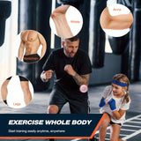 Zovbrei Ultimate Boxing Reflex Ball Set 4Reaction Balls Train Hand Eye Coordination Punching Speed Agility Focus & Reflexes