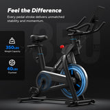 Merach Magnetic Exercise Bike for Home Gym, Low Noise