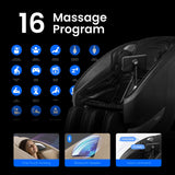 Titan Axiom LE l Dual Massage Mechanism l Shiatsu Massage l Full Body Massage Chair l Intelligent Voice Control l 45°C Heating Therapy l Zero Gravity Reclining l for Home and Office Use (Brown)