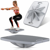 Advanced Wood Balance Board, 360 Degree Rotation and Tilt - Non-Slip 500 lbs Wobble Board for Standing Desk, Physical Therapy and Yoga Practice for Men, Women, Young and Old
