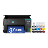 Wireless All-in-One Color Supertank Printer with up to 3 Years of Ink Refillable Tanks, Perfect for Home