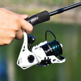 KastKing Crixus Fishing Rod and Reel Combo, Spinning, 5ft 6in, Light, 2pcs, 2000 Reel KastKing