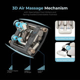 Titan Nido 3D l Full Body Massage Chair l AIR 3D Massage Mechanism l Rocking Motion Position l Voice Control l 2 Stage Zero Gravity Reclining l 7.5" Touchscreen Controller (Taupe)