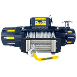 Novawinch Stinger 12000 lb Electric Winch - 12V Truck Recovery System for Trailer and Off Road Use - IP68 Weatherproof Motor with Pull and Turn Freespool Clutch - Duty Wired Control - Mount Design