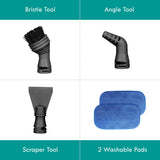 Kenmore SM2050 2-in-1 Steam Mop Hard Floor Cleaner with 2 Modes & 2pcs Washable Pads for Carpets, Rugs and Upholstery, Green Kenmore