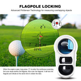 REVASRI Golf Rangefinder with Slope and Pin Lock Vibration, External Slope Switch for Golf Tournament Legal