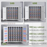 Steel Key Box with 600 Bits - Lockable Sto for Real Estate Ants & Proper mentIncludes Hoo & Labels for Easy