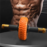 Single-wheel Stable Abdominal Great Easy To Assemble Ab Wheel Roller Working Out Power Exercise Wheel Muscle-strength(Gray)