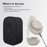 Beats Studio Pro Premium Wireless Over-Ear Headphones- Up to 40-Hour Battery Life, Active Noise Cancelling, Great for Travel & Commuting, USB-C Lossless Audio, Apple & Android Compatible - Sandstone