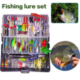 Pezlun Fishing Lures Freshwater Bait Tackle kit.Tackle Box Including Fishing Tools,crankbaits topwater Lures,Soft Lures,Jigs,Spoons and More Fishing Gear Set.Suitable for Bass Trout Salmon.(A245PCS) Pezlun