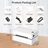 Thermal Shipping Label Printer, Wireless 4x6 Shipping Anycash