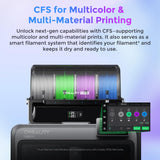 Creality Official K2 Pro Combo(A) 3D Printer, Multi-Color Printing with CFS, 600mm/s High-Speed, AI Cameras