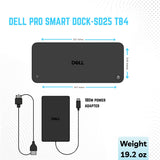 Dell SD25TB4 Pro Thunderbolt 4 Smart Dock - 3 Years Warranty Supports 8k Display, with 180W, HDMI