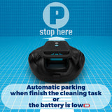 SP1 Pro Robotic Pool Cleaner, Cordless Pool Vacuum Robot with 120 Mins Runtime, 2.5h Fast Charging, Ideal for Pools up to 860 sq.ft, Powerful Suction, Auto-Parking